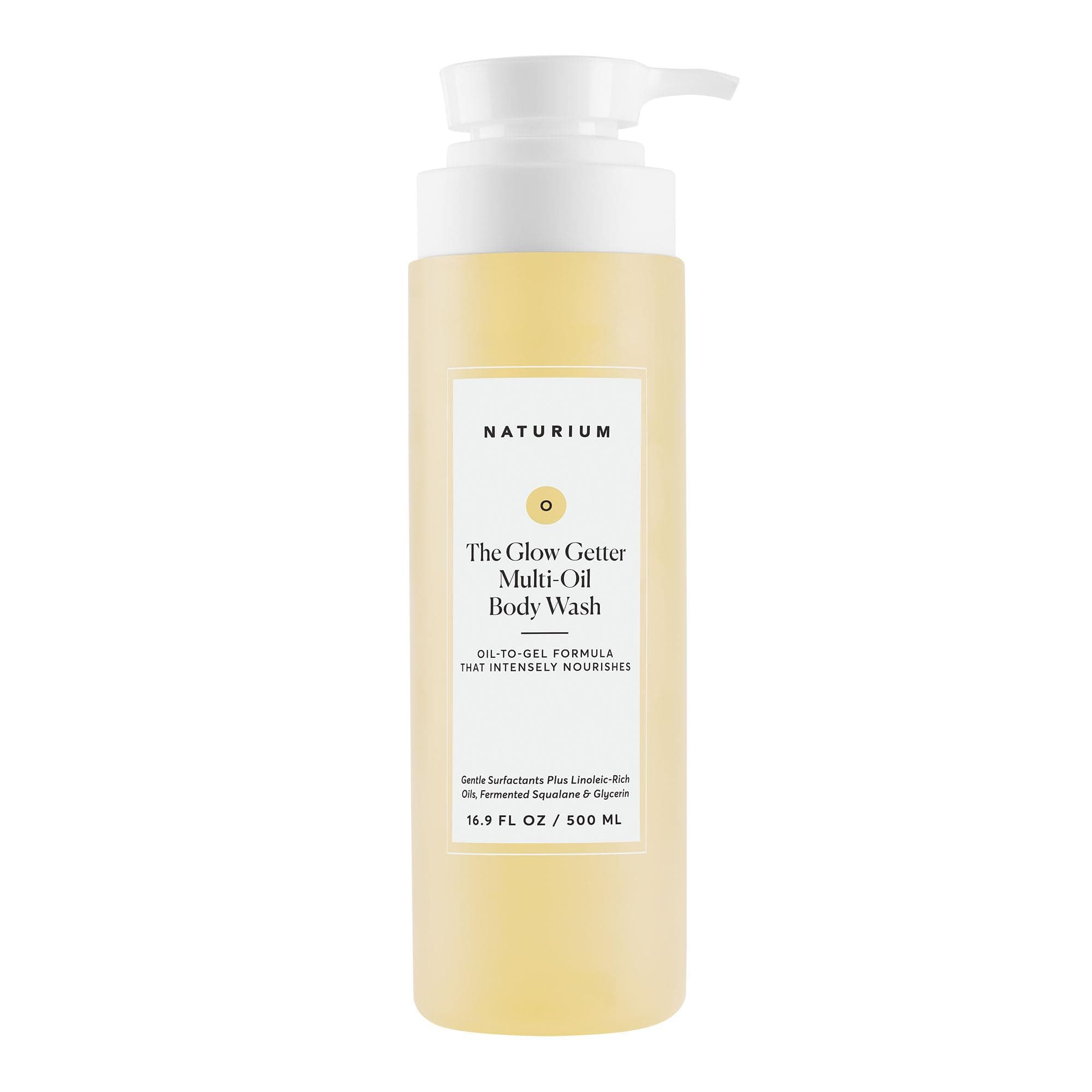 Naturium The Glow Getter Multi-Oil Hydrating Body Wash, Gentle Cleanser, 16.9 oz 16.9 Fl Oz (Pack of 1) Glow Getter