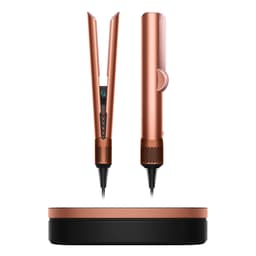 Dyson Airstrait™ Straightener, Wet to Dry Hair Straightener, No Heat Damage, No hot Plates, All Hair Types Amber Silk