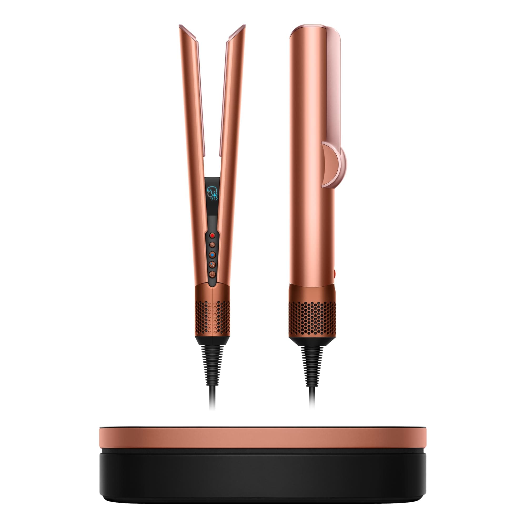 Dyson Airstrait™ Straightener, Wet to Dry Hair Straightener, No Heat Damage, No hot Plates, All Hair Types Amber Silk