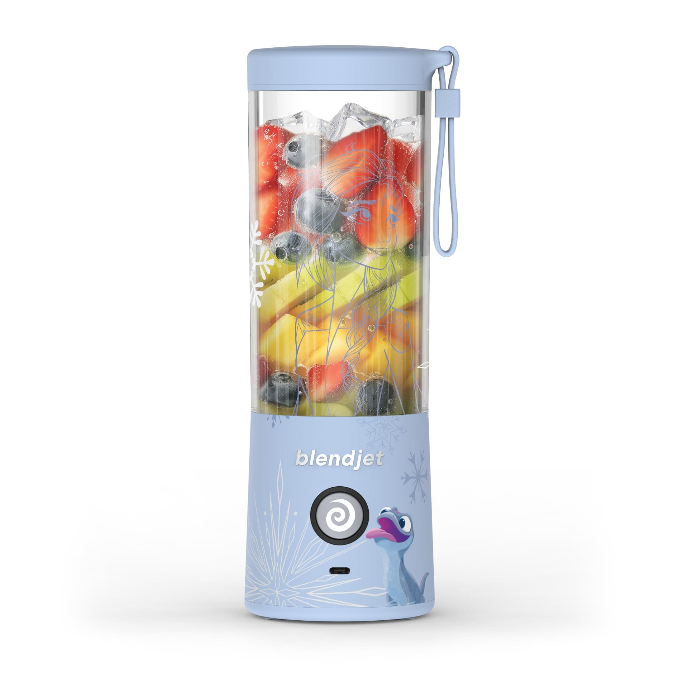 BlendJet 2 Portable Blender for Smoothies & Shakes - 16oz BlendJet Cordless Personal & Small Blender, USB-C Rechargeable & Self Cleaning - (Elsa) Elsa 16 oz