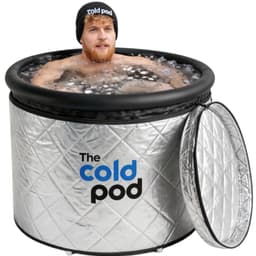 Ice Bath Tub for Athletes with Cover: 85 Gallons Cold Plunge Tub for Recovery, Multiple Layered Portable Ice Bath Plunge Pool by The Cold Pod