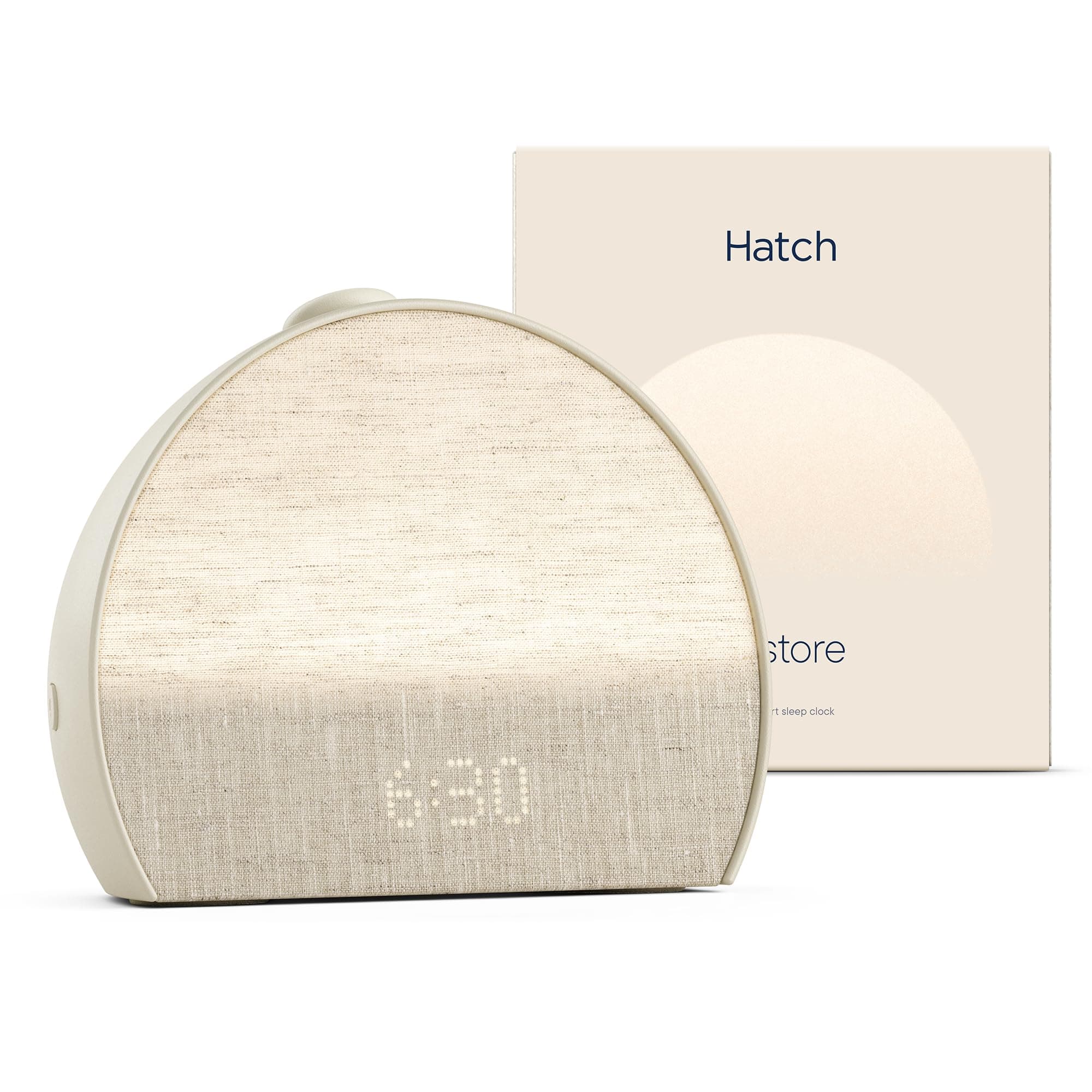 Hatch Restore 3 Sunrise Alarm Clock, Sound Machine, Smart Light (Putty) - White Noise, Screen-Free Sleep Routine New Putty Restore 3